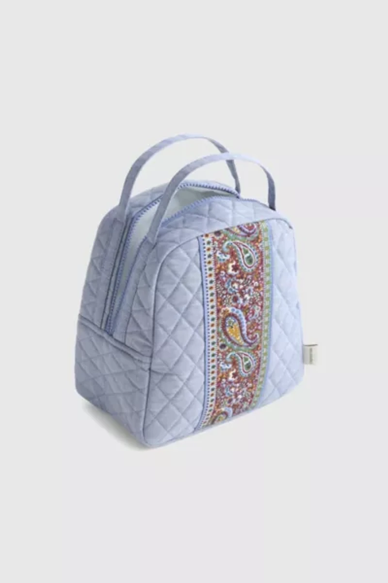 Vera Bradley Quilted Cotton Lunch Bag