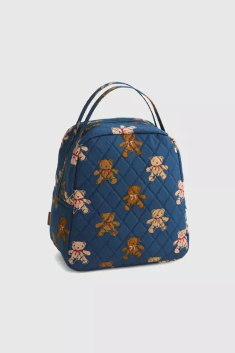 Vera Bradley Quilted Cotton Lunch Bag