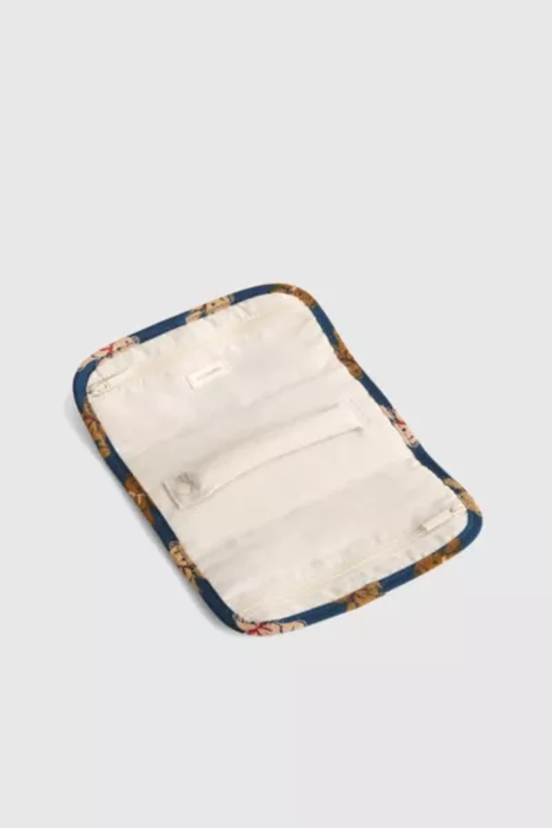 Vera Bradley Quilted Cotton Jewelry Roll