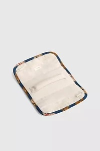 Vera Bradley Quilted Cotton Jewelry Roll