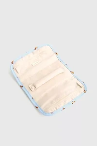 Vera Bradley Quilted Cotton Jewelry Roll