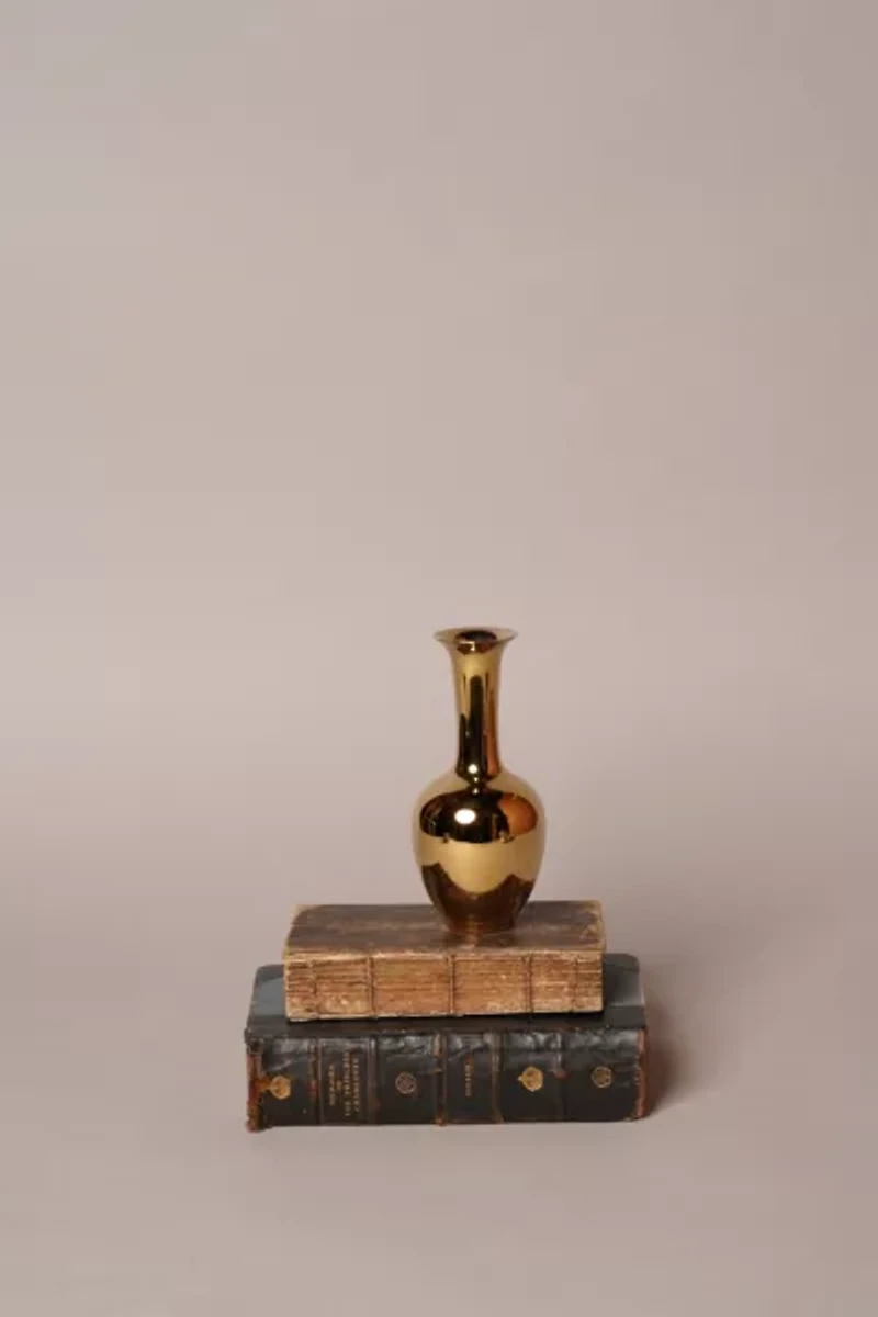 Middle Kingdom Miniature Metallic Lotus Vase