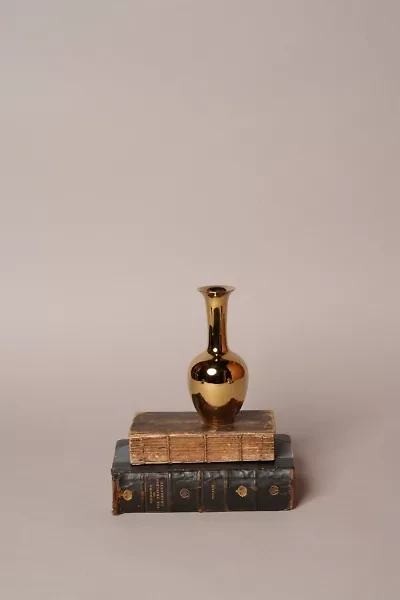 Middle Kingdom Miniature Metallic Lotus Vase