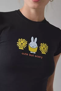 Daisy Street Miffy Cute But Scary Graphic Baby Tee