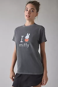 Daisy Street I Heart Miffy Graphic Oversized Tee
