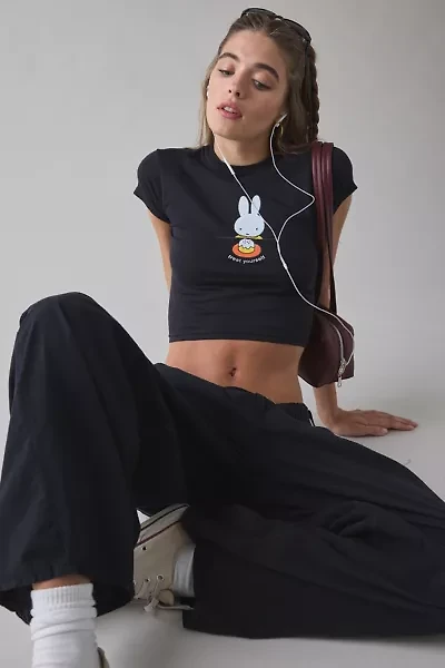 Daisy Street Miffy Treat Yourself Graphic Baby Tee