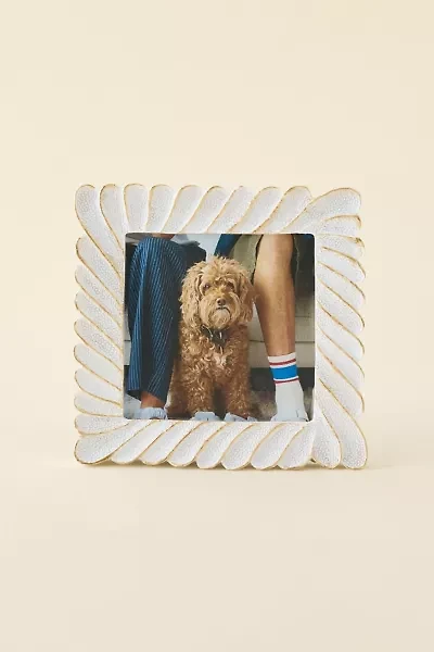 Wave 4” Square Picture Frame
