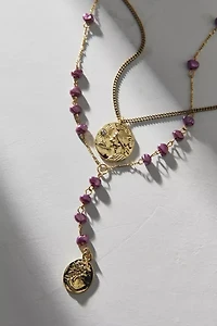 Lana Beaded Chain Layering Necklace Set