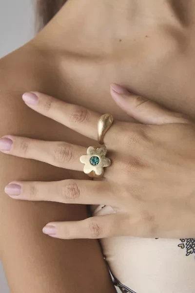 Flower Power Duo Ring Set