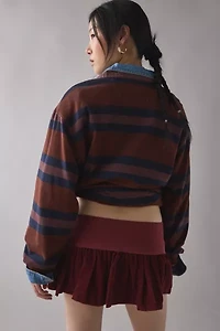 BDG Byrdie Corduroy Low-Rise Micro Mini Skirt