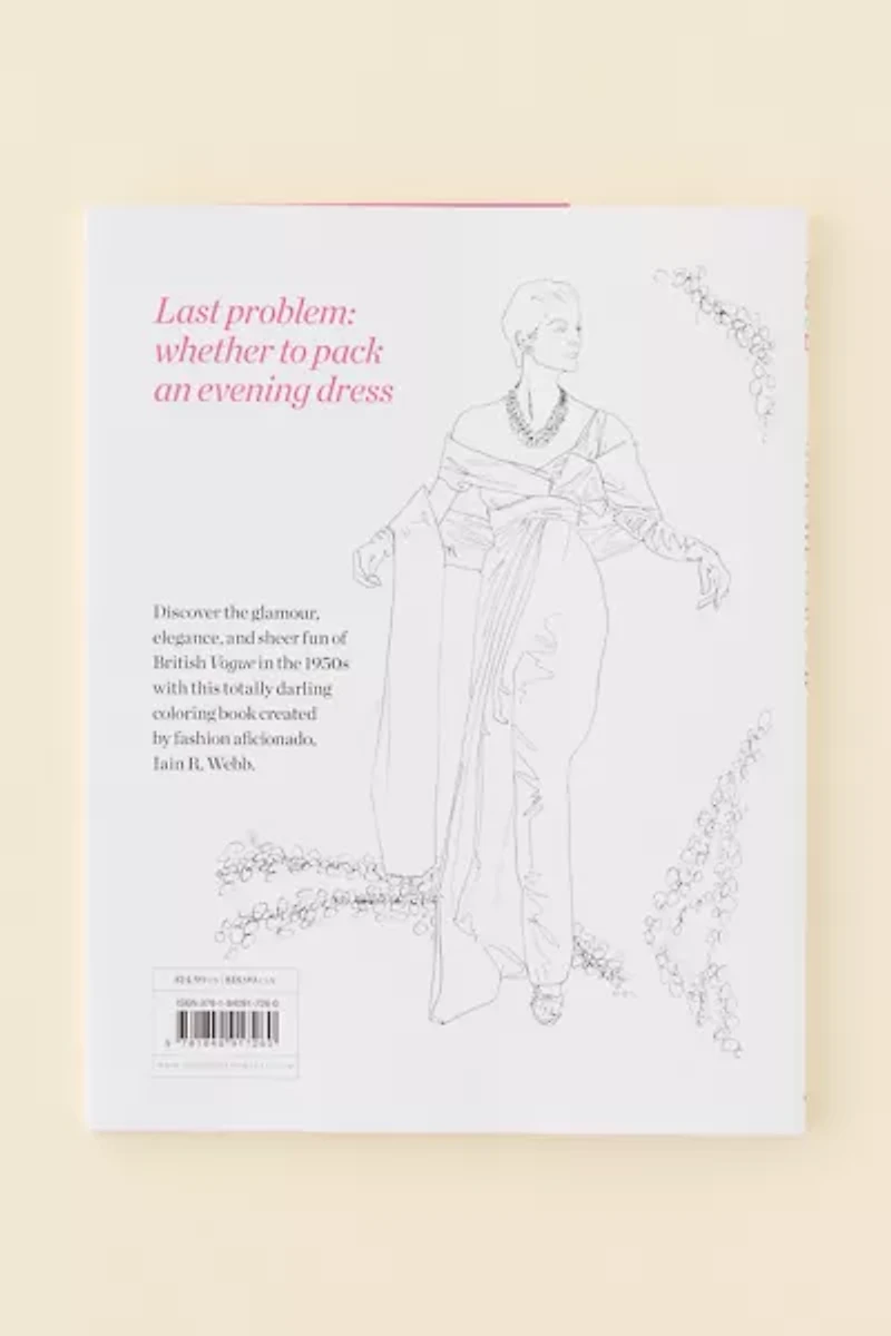 Vogue Coloring Book By Iain R. Webb
