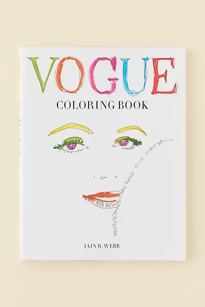 Vogue Coloring Book By Iain R. Webb