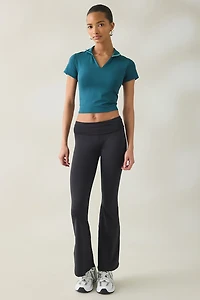 New Balance Tournament Cropped Short Sleeve Polo