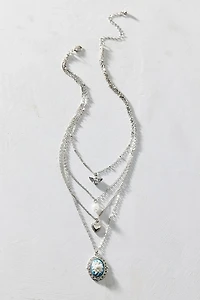 Sabrina Pendant Layered Necklace