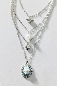 Sabrina Pendant Layered Necklace