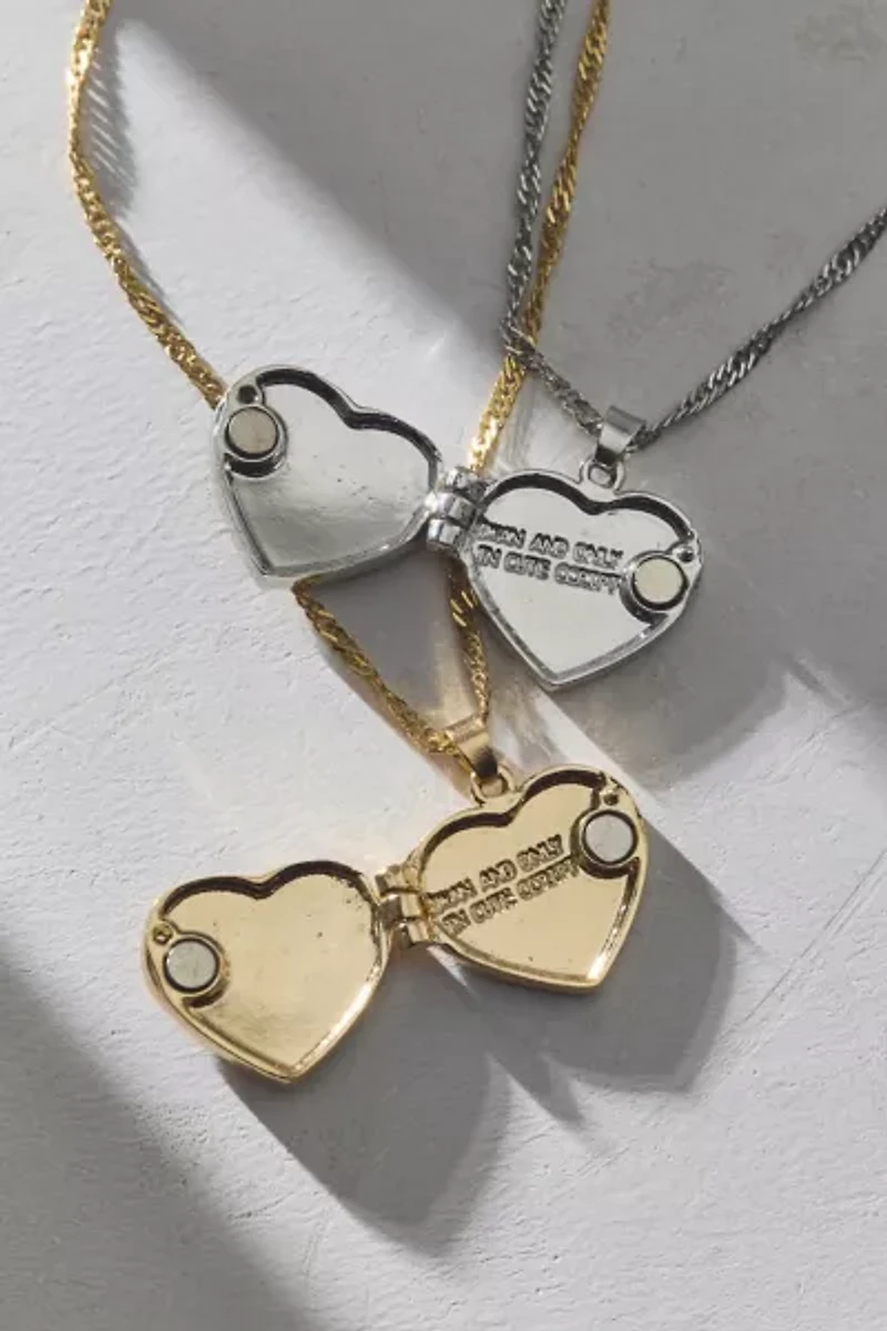 Ophelia Swan BFF Locket Necklace Set