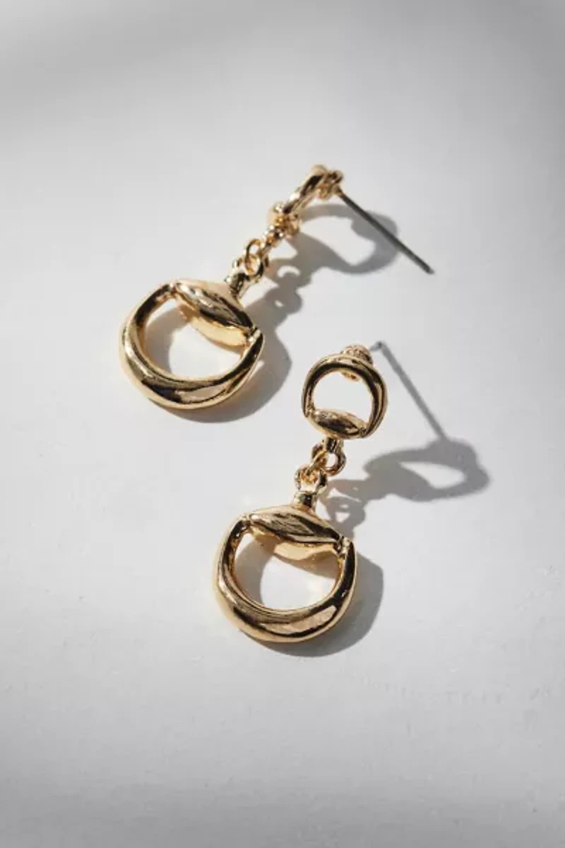 Horse Bit Drop Earring