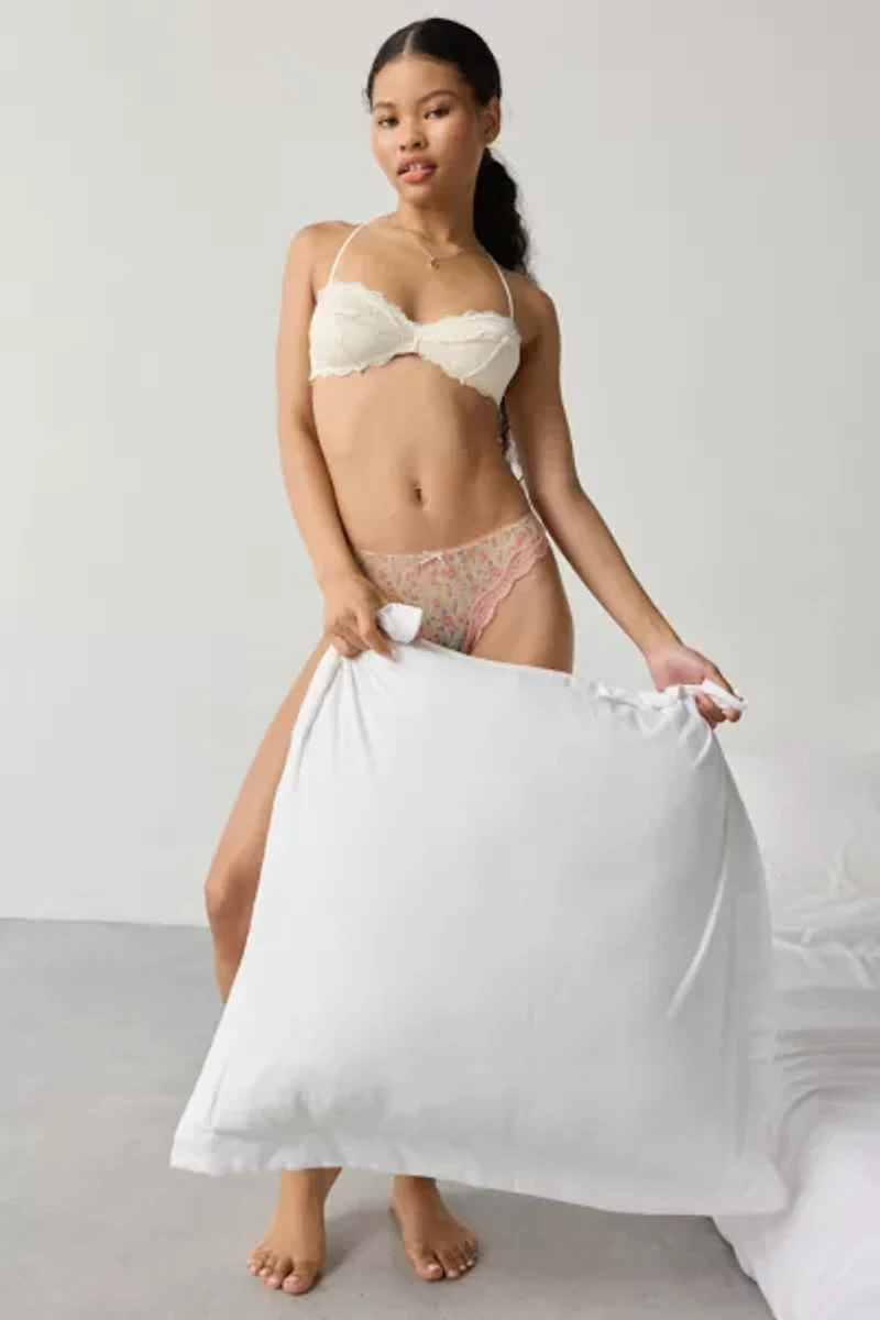 Out From Under After Hours Lace T-Back Bralette