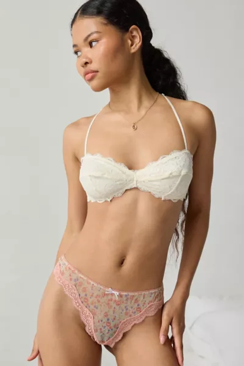 Out From Under After Hours Lace T-Back Bralette
