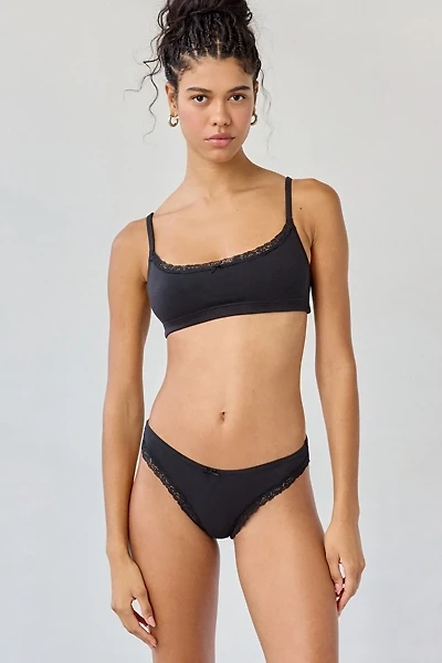 Organic Basics Flex Lace Trim Thong