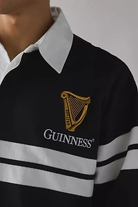 Guinness Embroidered Logo Rugby Shirt
