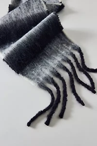 Two Tone Stripe Woven Scarf