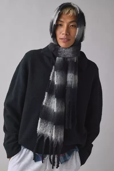 Two Tone Stripe Woven Scarf