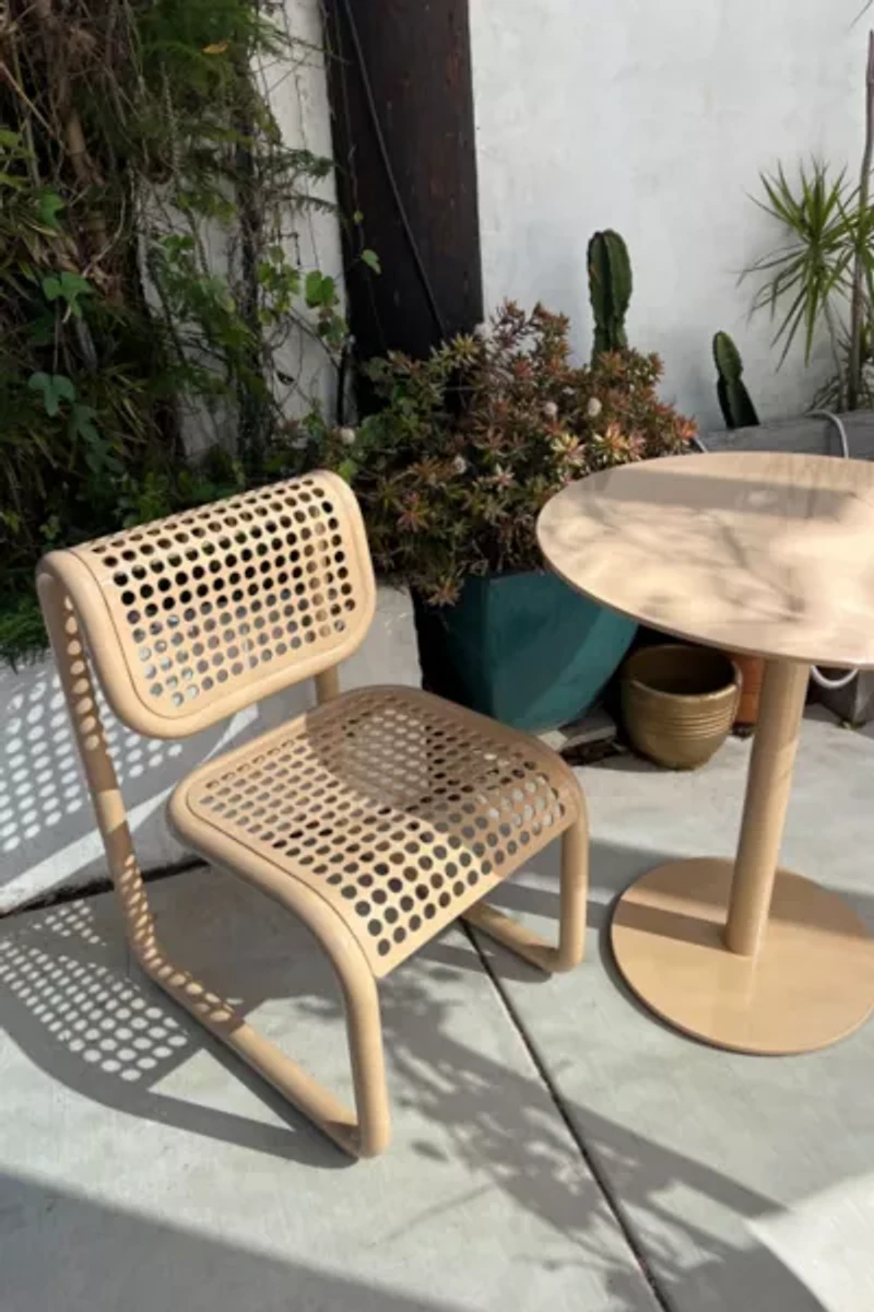 Bend Goods Tube Outdoor Dining Chair