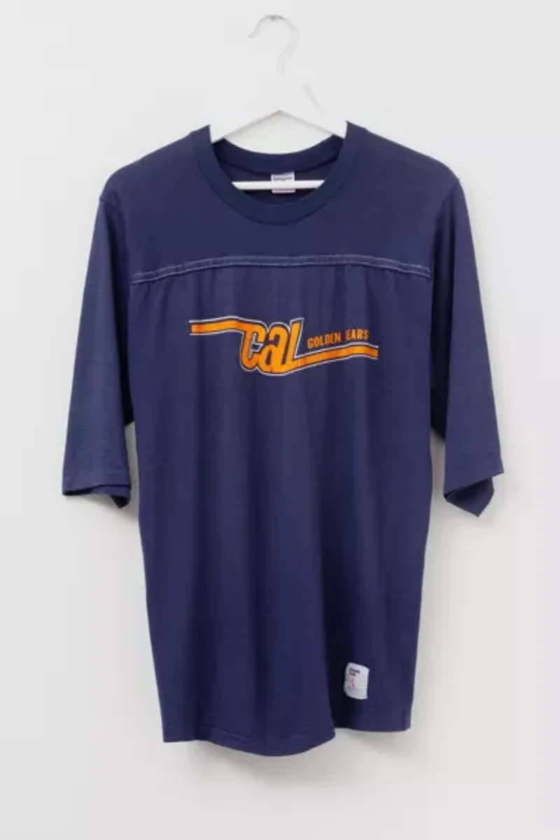 Vintage 1980s Distressed Cal Golden Bears Graphic T-Shirt