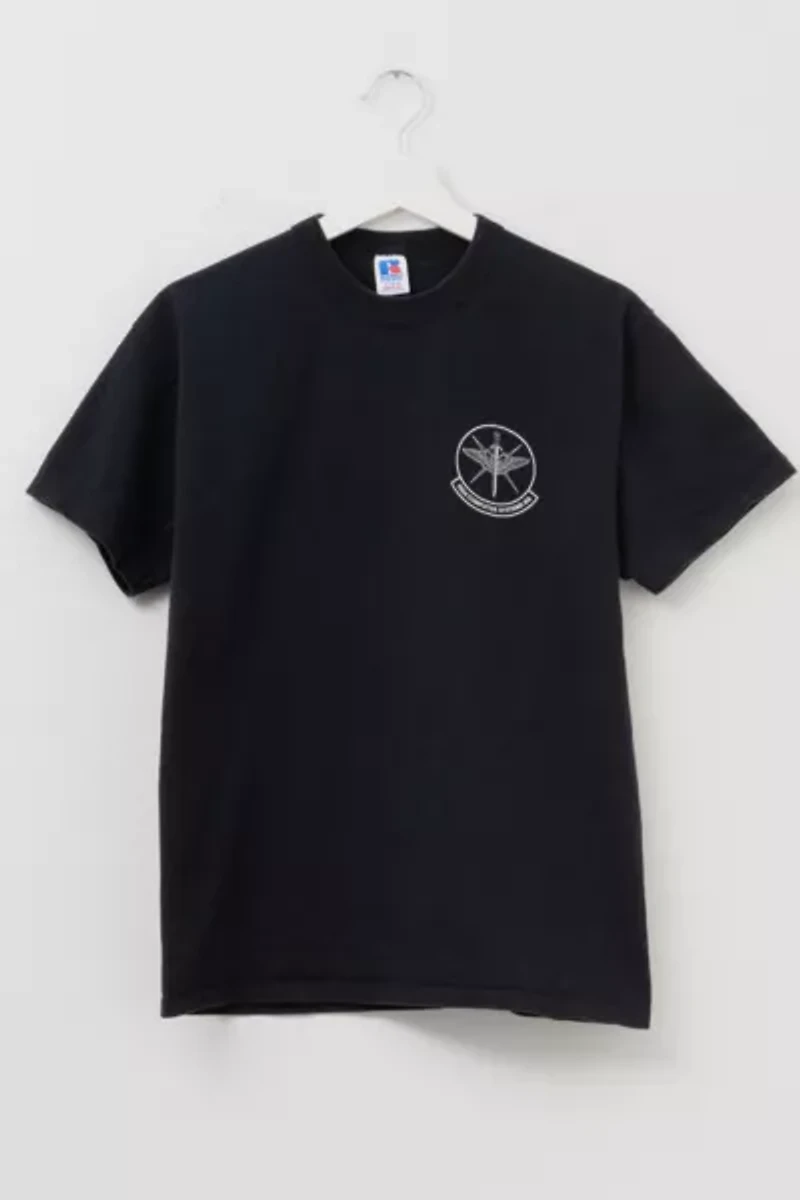 Vintage 1990s Computer Systems Black Graphic T-Shirt