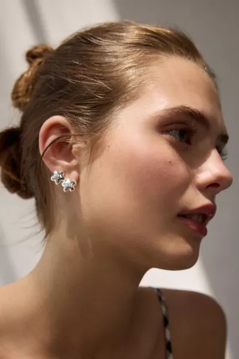 Puffy Star Earring