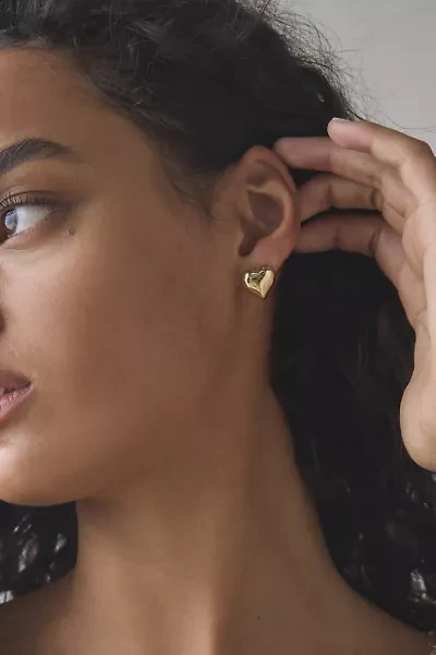 Puffy Heart Earring