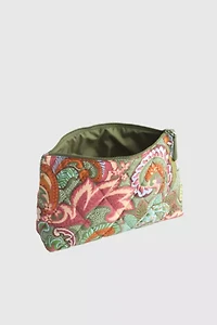 Vera Bradley Quilted Nylon Large Pouch