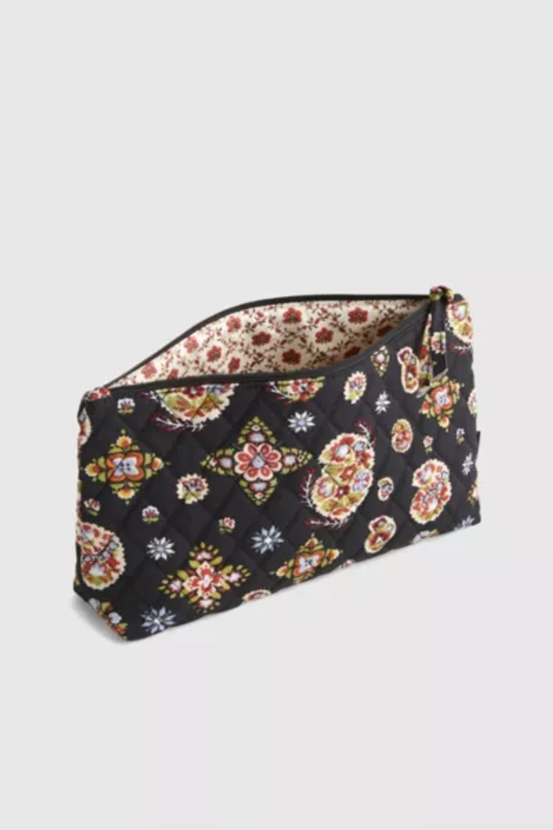 Vera Bradley Quilted Cotton Medium Pouch