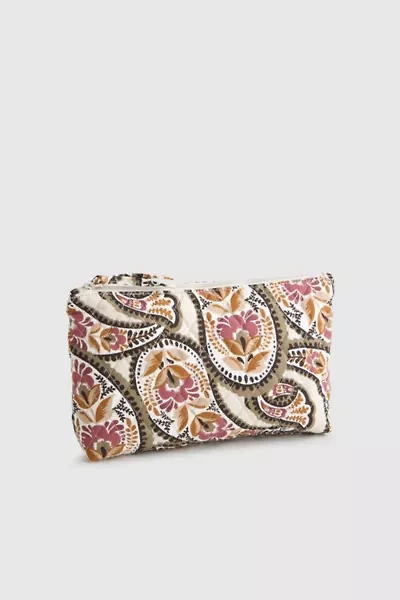 Vera Bradley Quilted Cotton Medium Pouch