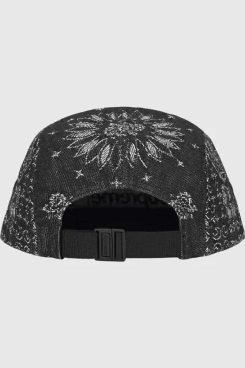 Supreme Bandana Jacquard Denim Camp Cap (SS25)