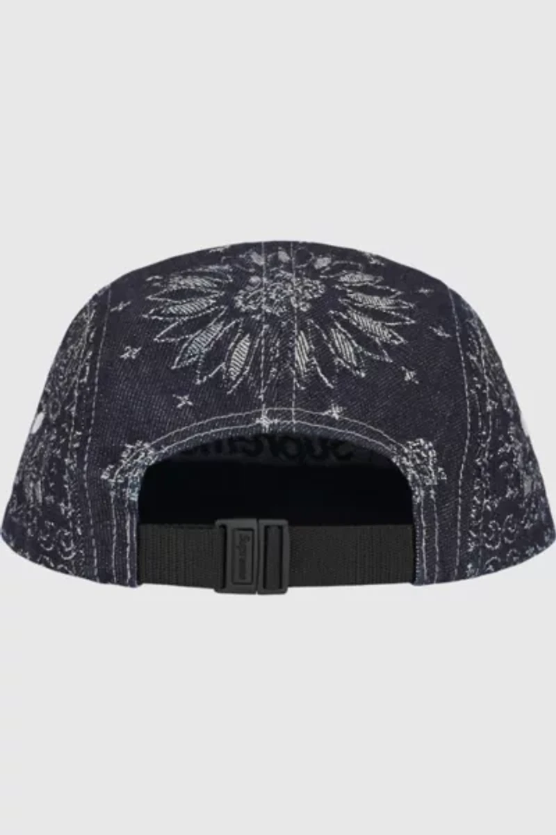 Supreme Bandana Jacquard Denim Camp Cap (SS25)