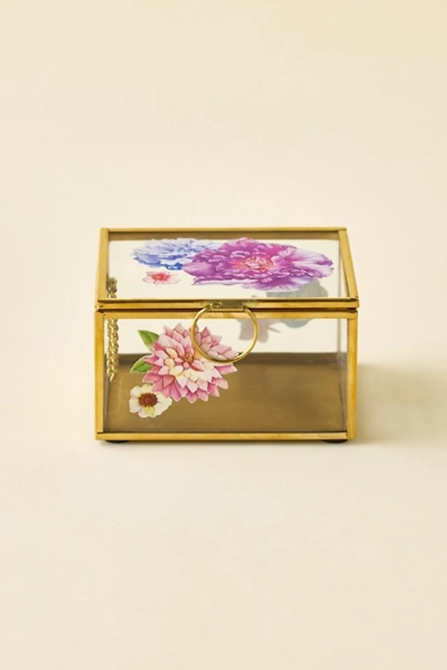 knee length dresses for ladies Trinket Box: Pink Mini Dresser main image 1