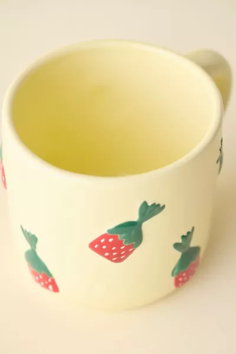 Strawberry Candy Ceramic Mug