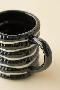 Sandwich Cookie Lidded Ceramic Mug