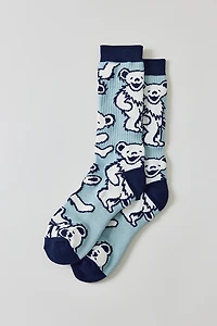 Grateful Dead Dancing Bear Crew Socks