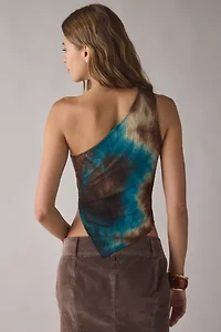 ReMADE By UO Remnants Asymmetric One Shoulder Top