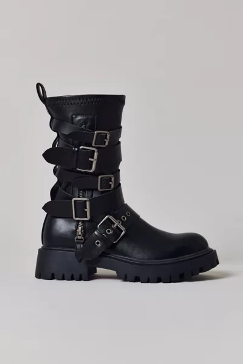 Azalea Wang Spirdy Buckle Boot