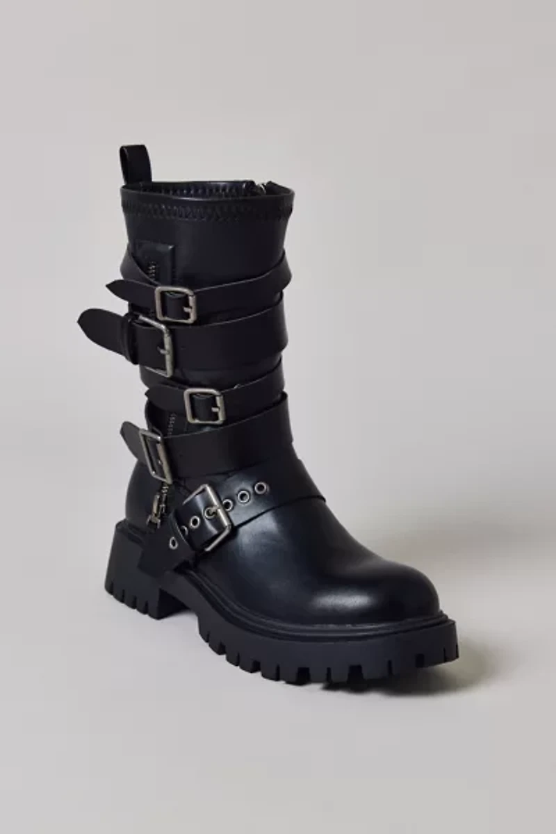 Azalea Wang Spirdy Buckle Boot