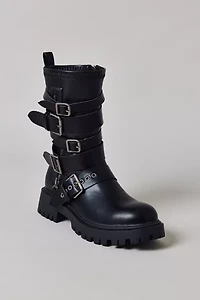 Azalea Wang Spirdy Buckle Boot