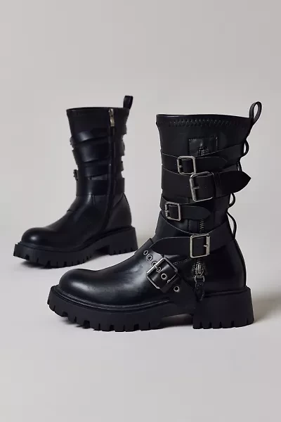 Azalea Wang Spirdy Buckle Boot