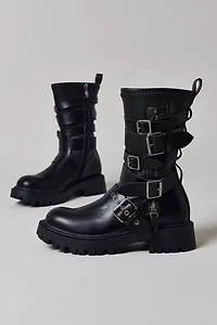 Azalea Wang Spirdy Buckle Boot