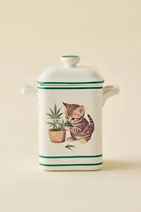 High Maintenance Kitty Ceramic Stash Box