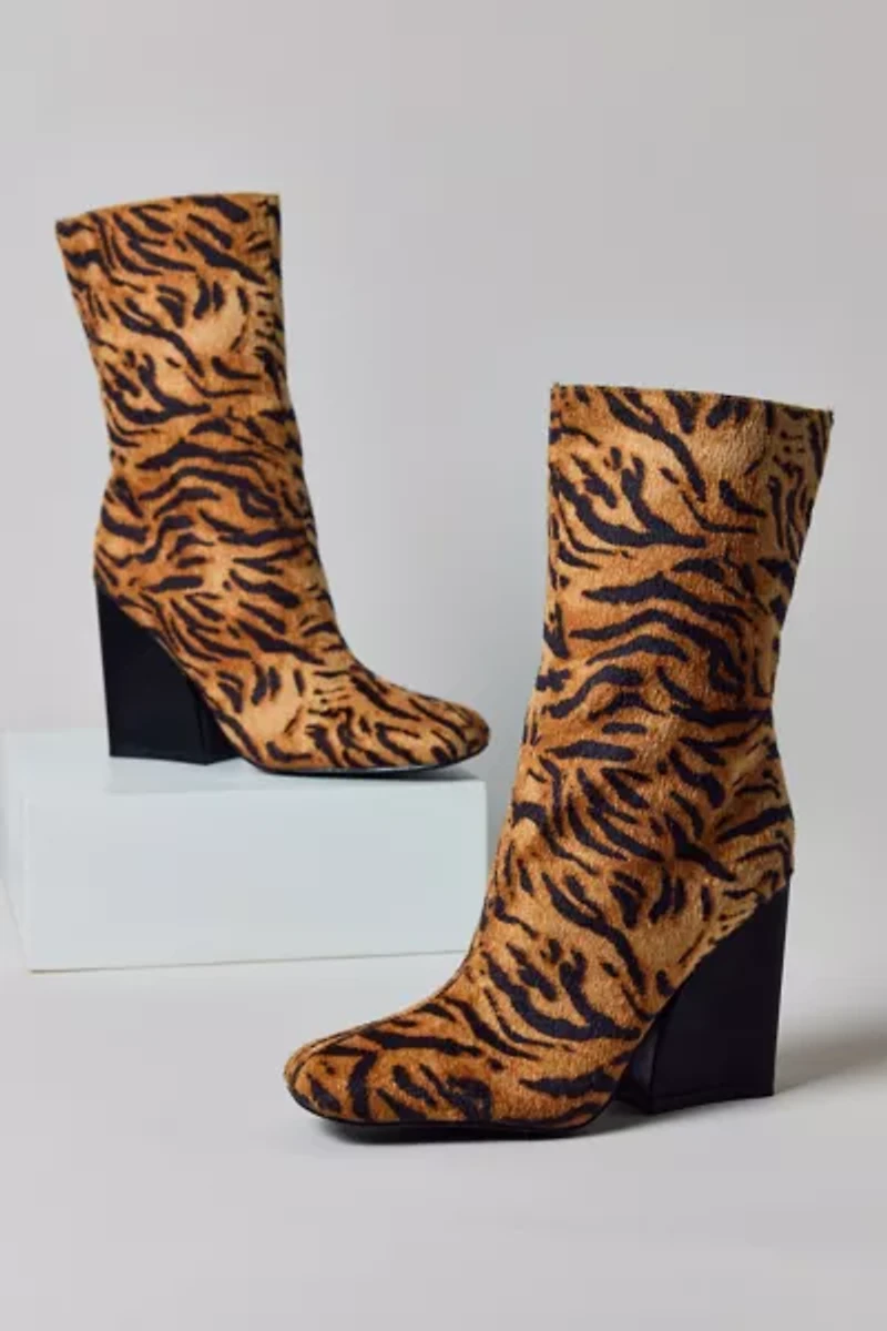 Azalea Wang Notebook Tiger Print Boot