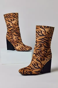 Azalea Wang Notebook Tiger Print Boot